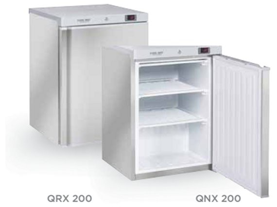 Frigorifero QRX 200 inox   200 litri,  +0 / +10°.